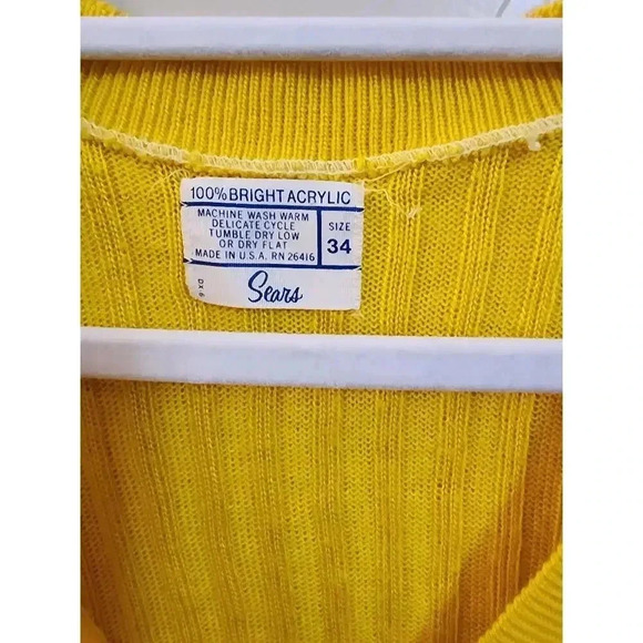 Vintage Women's Sears Cardigan Size 34 (Small) - Picture 2 of 4